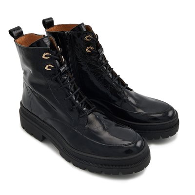 Bottines Camille Cuir Brillant BONS BAISERS