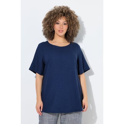 Blouse coupe évasée en lin mélangé ULLA POPKEN