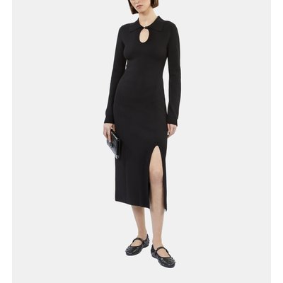Robe col claudine manche longue 2025