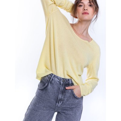 Pull col bateau large La Redoute