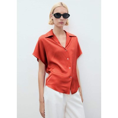 Chemise fluide manches courtes MANGO