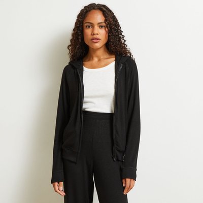 Gilet noir capuche femme La Redoute