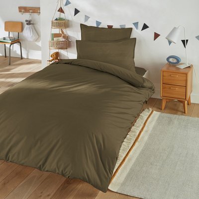 Housse couette enfant percale coton bio Scenario LA REDOUTE INTERIEURS