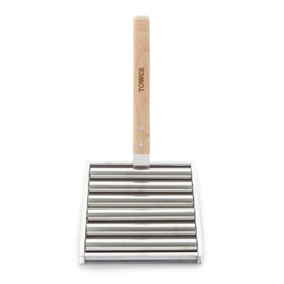 Hot Dog Roller with Wooden Handle TOWER