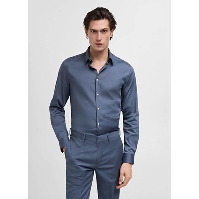 Chemise costume super slim fit coton stretch MANGO MAN