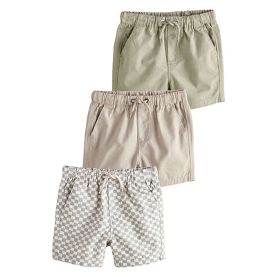 Short à enfiler , lot de 3 NEXT