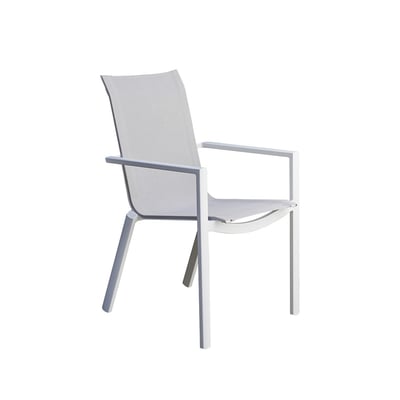 Fauteuil de jardin en aluminium et textilène  TULUM BERAH GETAH