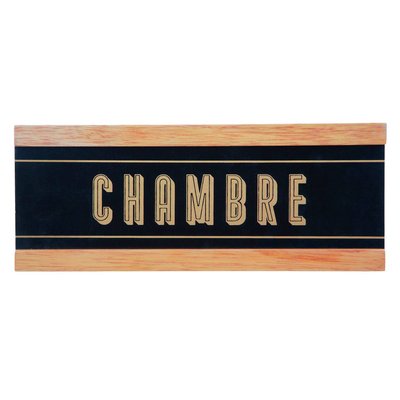 Plaque de porte reversible LOFT ATMOSPHERA