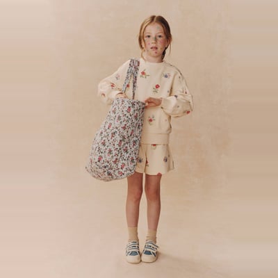 Short brodé en éponge MONOPRIX