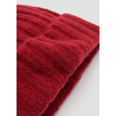Bonnet maille côtelée MANGO