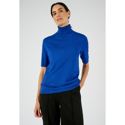 Pull col roulé côtelé maille fluide DAMART
