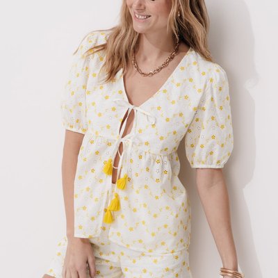Blouse à nouettes PROMOD