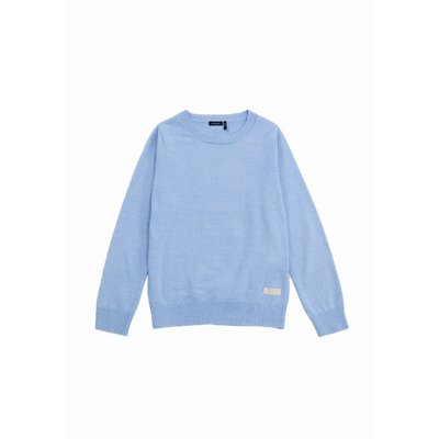 Pull tricot jacquard message dos IKKS