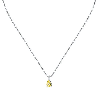 Collier en acier, cristaux, TESORI MORELLATO