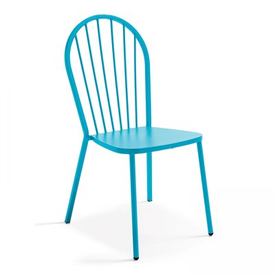 Chaise bistrot en métal, HONFLEUR OVIALA