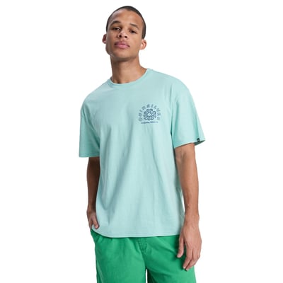 T-Shirt à manches courtes CURVE PALM QUIKSILVER