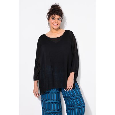 Pull oversize à col rond et manches courtes ULLA POPKEN