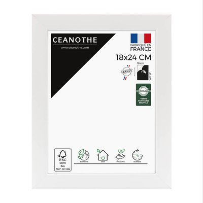 Cadre Photo Design 18x24 Cm Bois Reconstitué Fsc ETERNEL CEANOTHE
