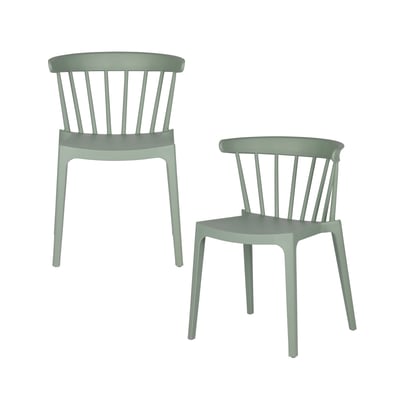 Chaises de jardin en plastique BLISS WOOOD