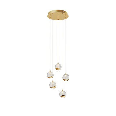 Suspension en verre moderneLED, Hayley LUCANDE