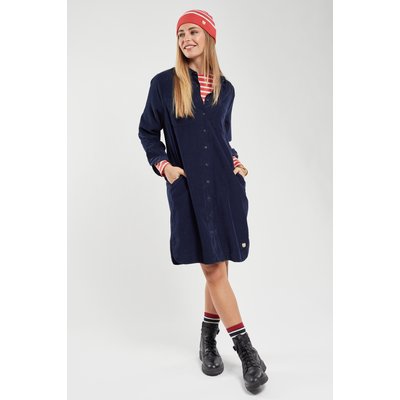 Robe chemise en velours en coton ARMOR-LUX