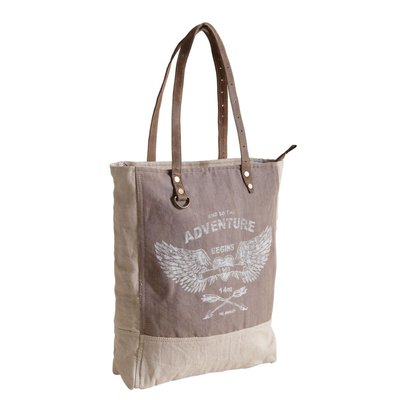 Sac en lin inscription Adventure AUBRY GASPARD