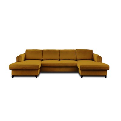 Canapé Panoramique Convertible Velours 7 places - BROOKE LISA DESIGN