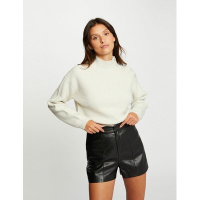 Pull col montant en fine maille MORGAN