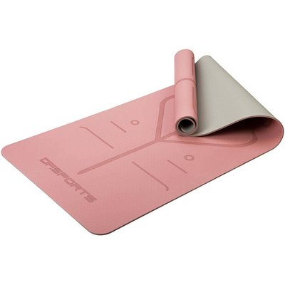 Tapis de yoga antidérapant 183 x 61 x 0.6 cm avec housse Nirvana JARDINDECO