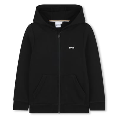 Sweat à capuche zippé BOSS KIDSWEAR