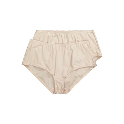 Lot de 2 culottes midi. Fines rayures ULLA POPKEN