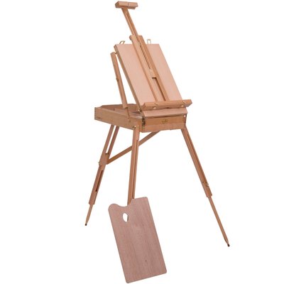 Chevalet de peinture en bois HOMCOM