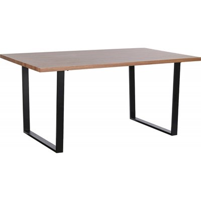 Table de salon en bois, pieds noirs RECOLLECTION