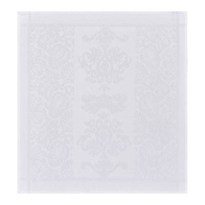 Serviette en Coton, SIENA BLANC LE JACQUARD FRANCAIS