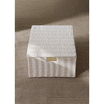 Boîte en papier tressé, taille moyenne MANGO HOME