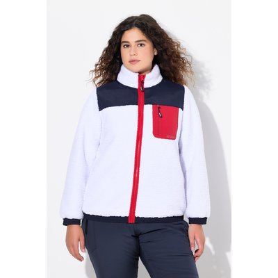 Veste en polaire bouclée avec col montant ULLA POPKEN