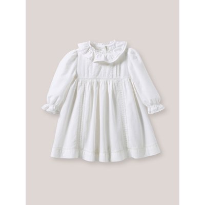 Robe blanche cyrillus fille La Redoute