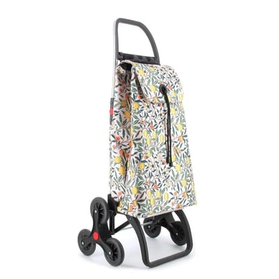 IMAX W MORRIS - Chariot de course pliable - 6 roues - Citron ROLSER