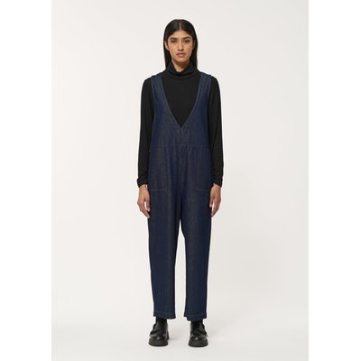 Combinaison denim cropped et encolure V HUMILITY