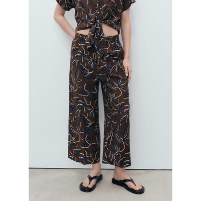 Jupe-culotte imprimée MANGO