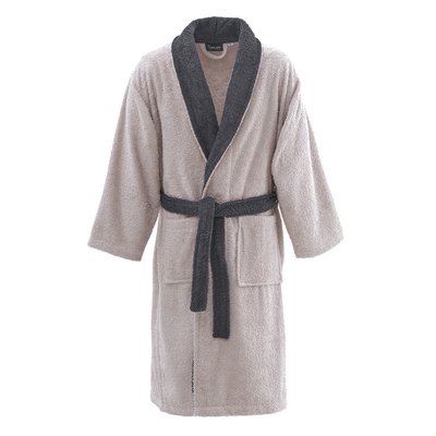 Peignoir  mixte col châle bicolore 450 g/m² MAYA BAY SENSEI MAISON