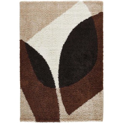 Tapis intérieur en polypropylène Vivara 1061 marron 200 x 280 cm JARDINDECO