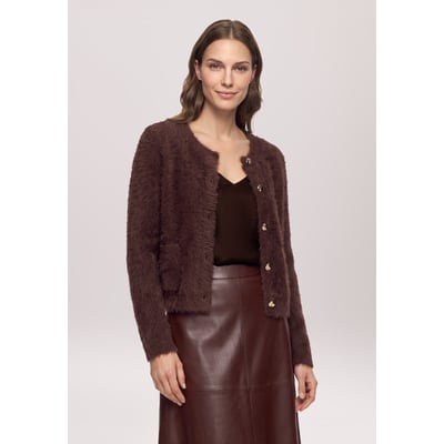 Cardigan en maille à encolure ronde VERA MONT