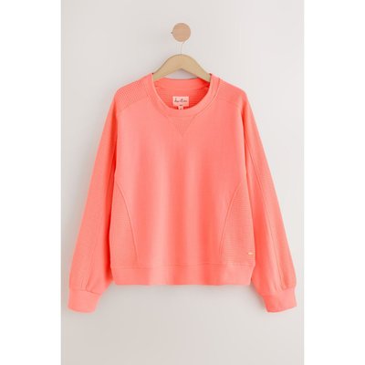 Sweat à capuche gaufré 100 % coton NEXT