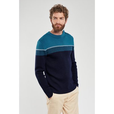 Pull marin bicolore en laine ARMOR-LUX