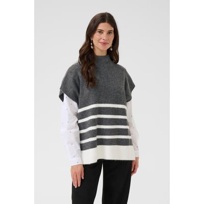 Manteau tricoté CREAM