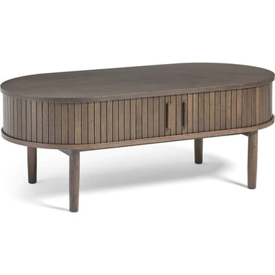 Table basse ovale bois avec rangement META RECOLLECTION