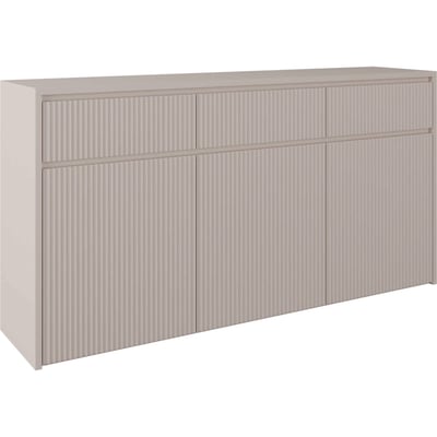 Buffet 3 portes strié collection VEMMI RECOLLECTION