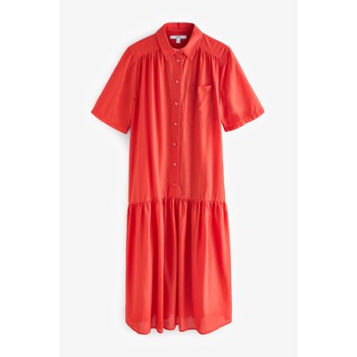 Robe chemise longue taille basse NEXT