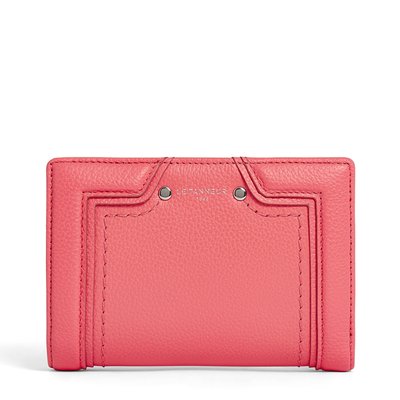 Portefeuille moyen modèle Ella en cuir grainé LE TANNEUR